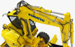 Wheeled Excavator Komatsu PW98MR-8