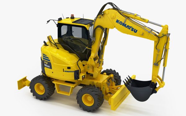 Wheeled Excavator Komatsu PW98MR-8