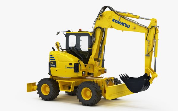 Wheeled Excavator Komatsu PW98MR-8