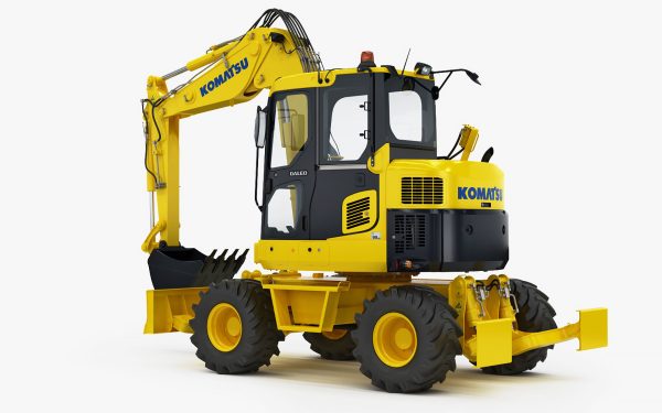 Wheeled Excavator Komatsu PW98MR-8