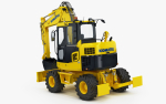 Wheeled Excavator Komatsu PW98MR-8