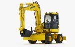 Wheeled Excavator Komatsu PW98MR-8