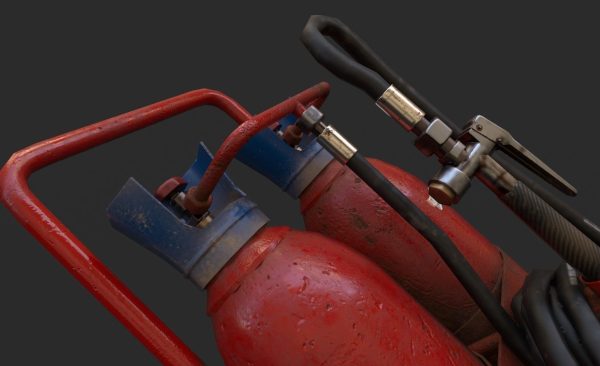 Wheeled Fire Extinguisher