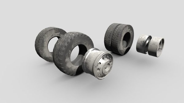 Wheels Gameready set of tires
