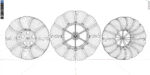 Wheels of an all-terrain vehicle and a swamp