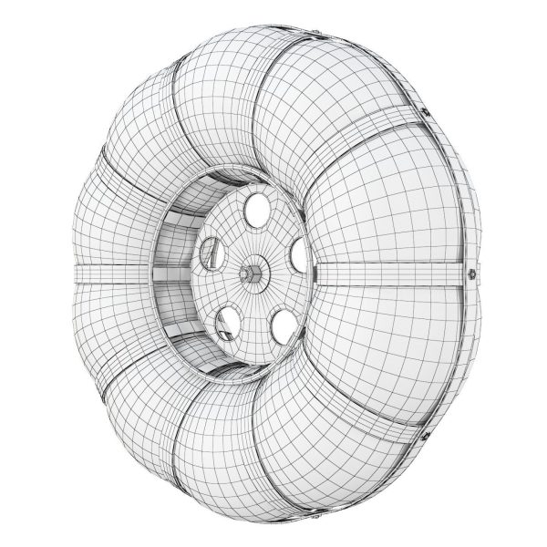 Wheels of an all-terrain vehicle and a swamp