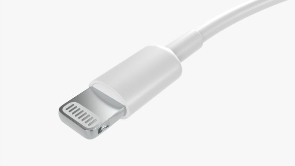 White Lightning cable double sided