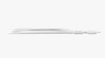 White Lightning cable double sided