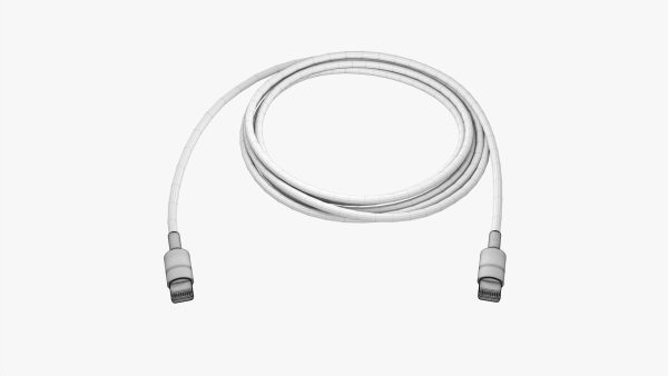White Lightning cable double sided