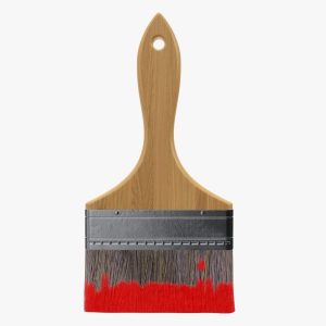 Wide painting brush 01