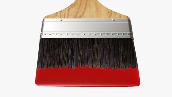 Wide painting brush 02