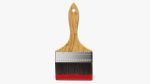 Wide painting brush 02