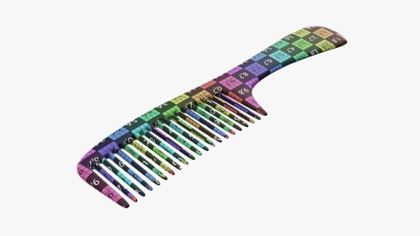 Wide teeth hair comb 2