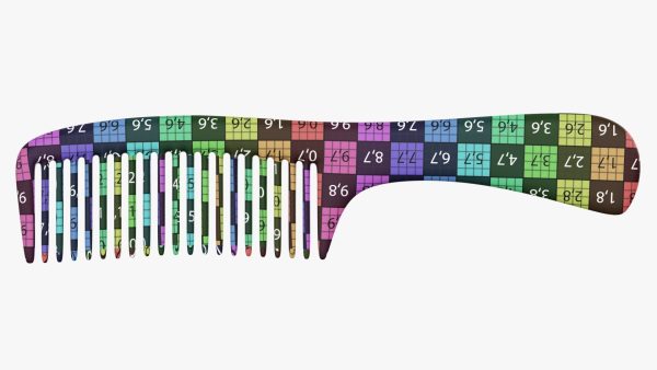 Wide teeth hair comb 2