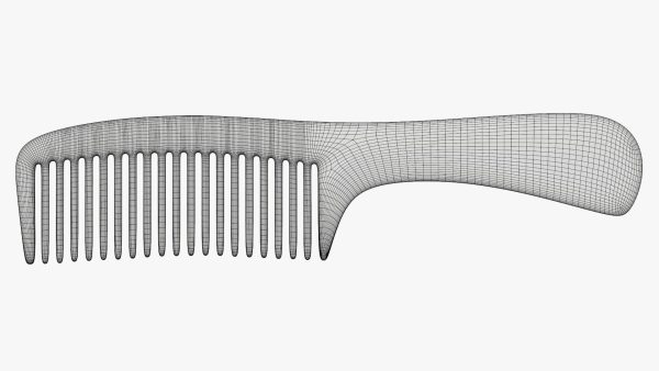Wide teeth hair comb 2