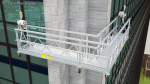 Window Cleaning Corner Platform