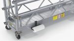Window Cleaning Platform with Fastening to Roof Rigged