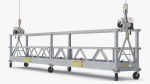 Window Cleaning Platform with Fastening to Roof Rigged