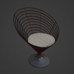 Wire Cone Chair 02