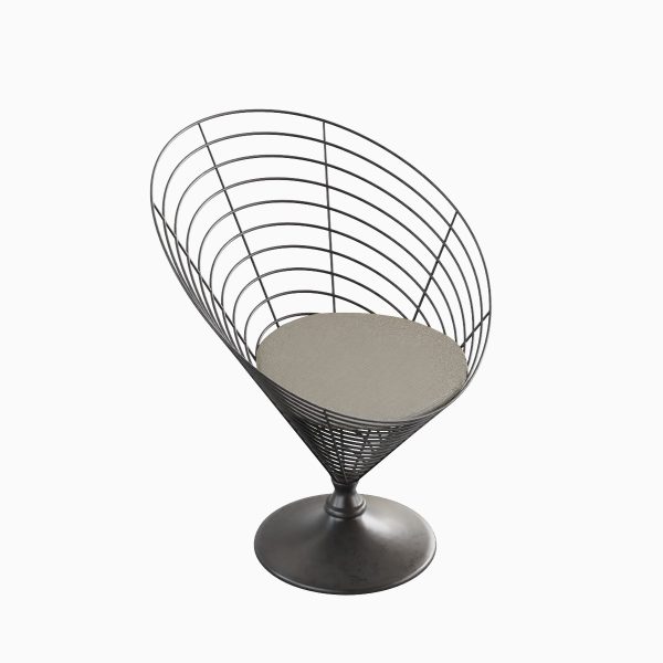 Wire Cone Chair 02