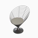 Wire Cone Chair 02