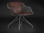Wire lounge chair