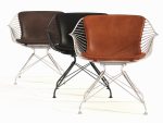 Wire lounge chair