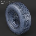 Wire Wheel Tire Firestone