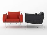 Wireframe armchair
