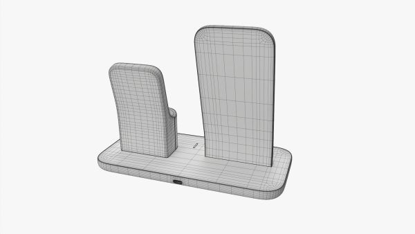 Wireless charging base 3-in-1