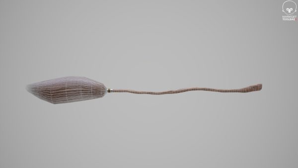 Witches Magic Broom for Flying Game Ready