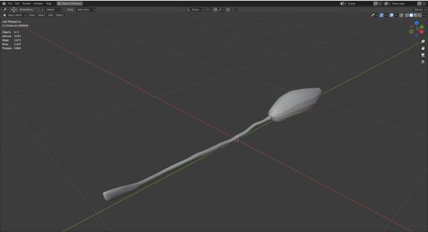 Witches Magic Broom for Flying Game Ready