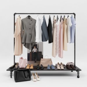 Womens and mens wardrobe