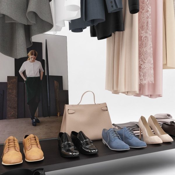 Womens and mens wardrobe