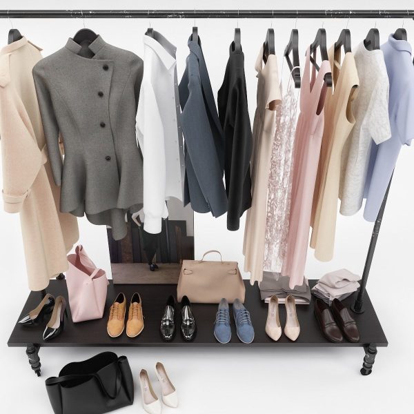 Womens and mens wardrobe