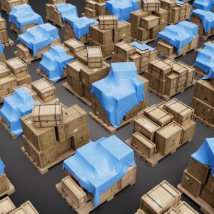 Wood Boxes pack
