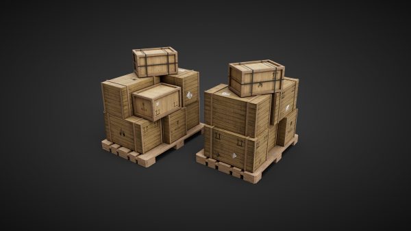 Wood Boxes pack