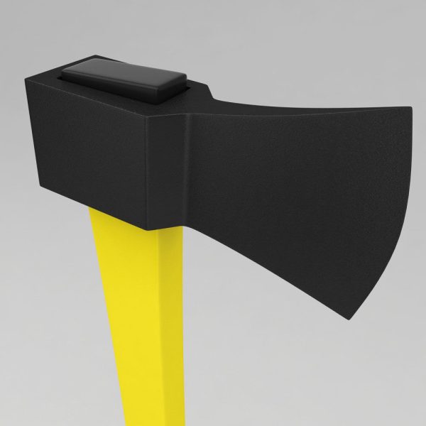 Wood chopping splitting axe 3d model