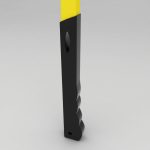 Wood chopping splitting axe 3d model