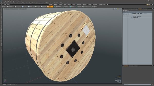 Wooden Cable Reel