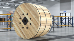 Wooden Cable Reel