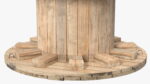 Wooden Cable Reel Empty