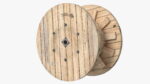 Wooden Cable Reel Empty