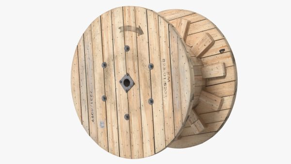 Wooden Cable Reel Empty