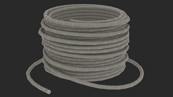 Wooden Cable Reel with Cable