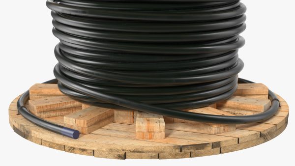 Wooden Cable Reel with Cable