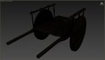 wooden cart