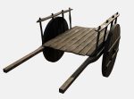 wooden cart