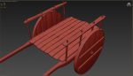 wooden cart
