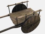 wooden cart
